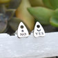Ouija Earrings- Planchette Earrings, Witchy Earrings, Spirit Board