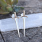 Sword Earrings- Ace Of Swords, Queen Of Swords, King Of Swords- Tarot Earrings