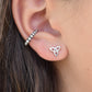 Triquetra Earrings- Celtic Earrings, Celtic Trinity-Sterling Silver Earrings