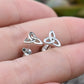 Triquetra Earrings- Celtic Earrings, Celtic Trinity-Sterling Silver Earrings